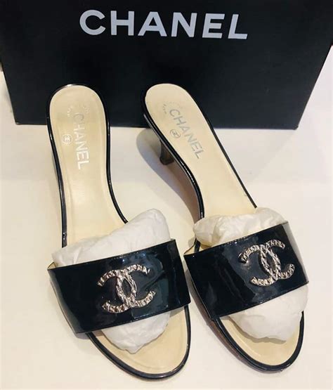 mules chanel 2021|chanel sandals real real.